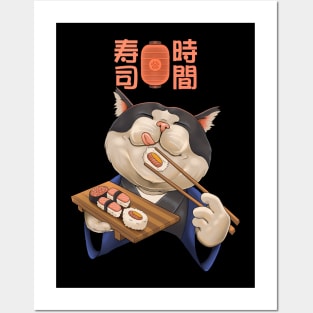 Sushi time Posters and Art